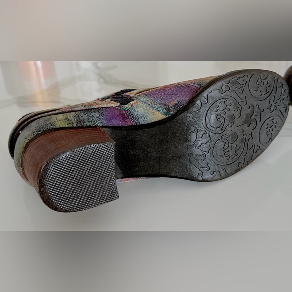 Spring Step L’ Artiste Shazam Multicolored Booties Size 36 US 5.5-6 - Picture 11 of 11